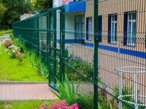 3D заборы для детского сада 80 метров фото в Павлово