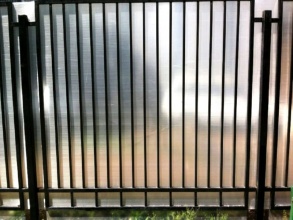 Сварные заборы с поликарбонатом 50 метров фото в Павлово