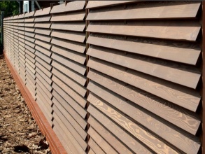 Деревянный забор елочка 12 метров фото в Павлово