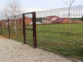 3D забор  8 соток фото под ключ