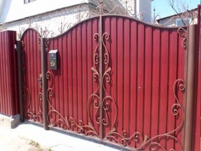 Калитка - пример 1 фото в Павлово