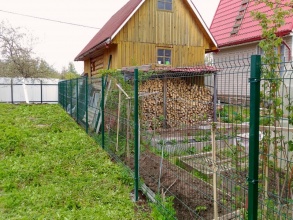 3D заборы 15 метров фото в Павлово